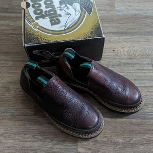 NIB New Georgia Giant Romeo Women's Brown Leather Work Boot Size 7 M